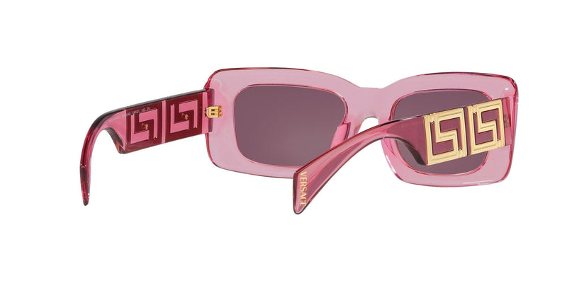 VE4444U 5355AK TRANSPARENT PINK/VIOLET MIRROR LENS