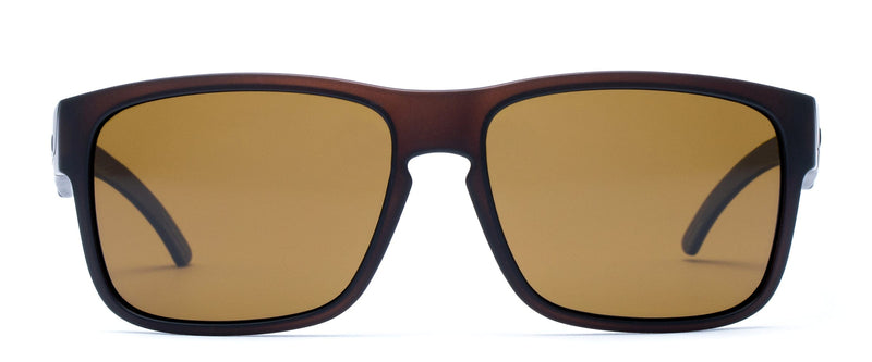 RAMBLER 137-2002P  MATTE ESPRESSO/BROWN POLARISED LENS
