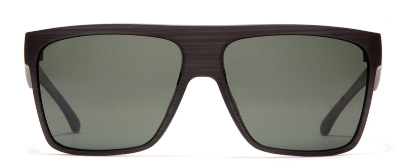 YOUNG BLOOD SPORT 143-2003P BLK WOODLAND MATTE/GREY POLARISED