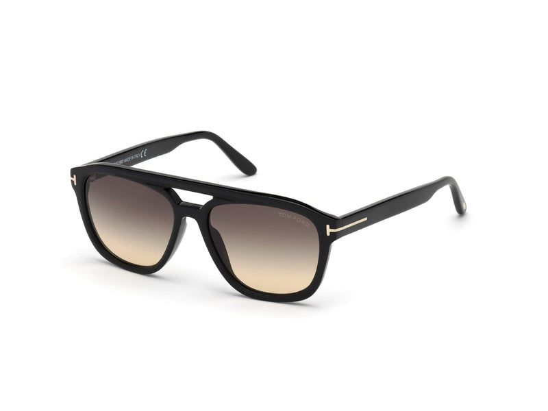 TF776 01B BLACK/ORANGE LENS