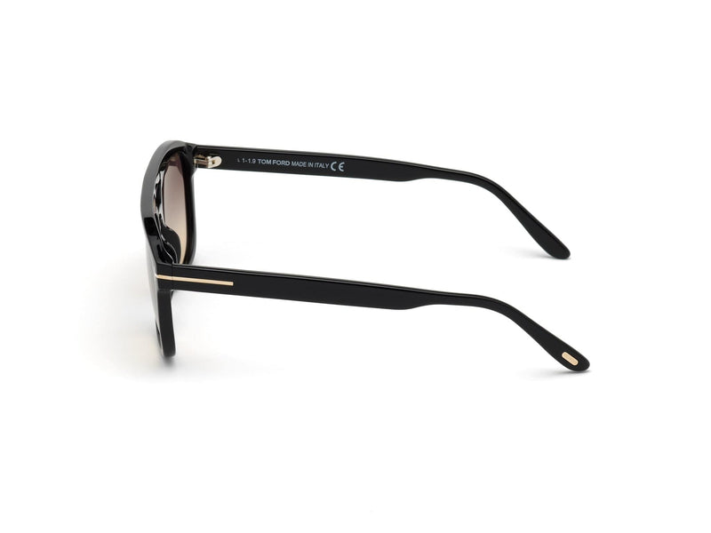 TF776 01B BLACK/ORANGE LENS