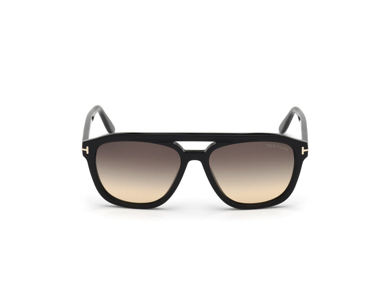 TF776 01B BLACK/ORANGE LENS
