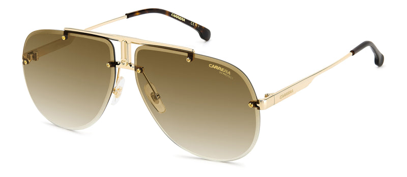 Carrera 1052/S 06J gold/brown gradient lens