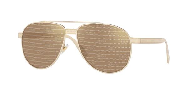 VE2209 1252V3 GOLD/GOLD LOGO LENS