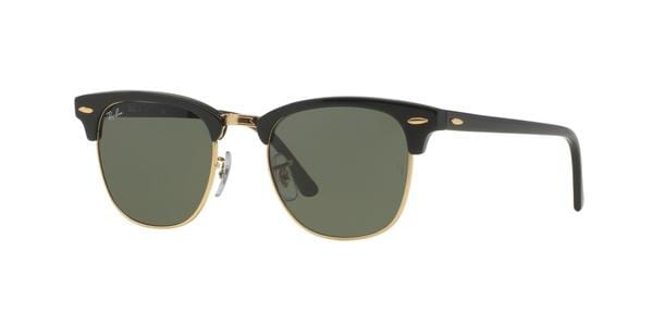 RB3016 W0365 [51] CLUBMASTER BLK/GOLD
