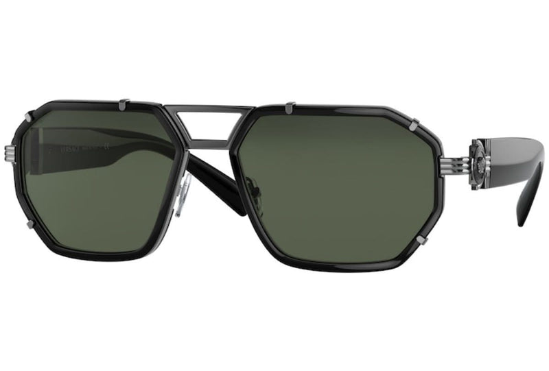 VE2228  100171 BLACK/DARK GREEN LENS
