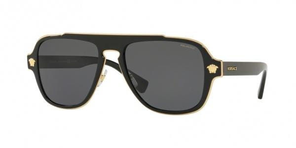 VE2199 100281 BLACK/GOLD POLARISED LENS