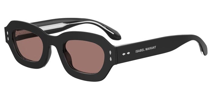 IM0052/S 807 BLACK/BURGUNDY LENS