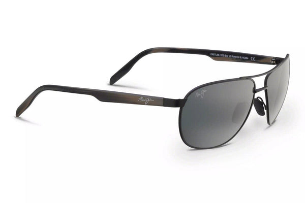 728-2M Castles matte black neutral grey polarised