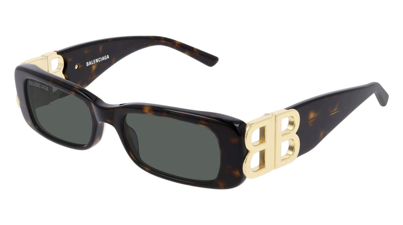BB0096S 002 HAVANA/GREEN LENS