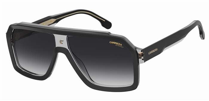 Carrera 1053/S 0WM black crystal/brown gradient lens