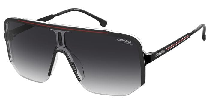 CARRERA 1060/S  OIT/90 BLACK RED/GREY LENS