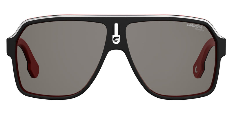 CARRERA 1001/S BLX 6290 MATTE BLACK RED WHITE