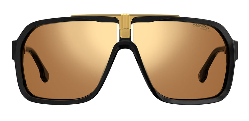 Carrera 1014/s I46 mate black/gold mirror lens