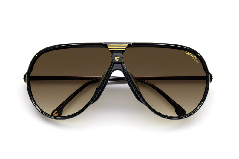 CHANGER 65 807 BLACK/BROWN & BLUE MIRROR LENS