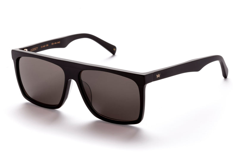 AM EYEWEAR COBSEY MATTE BLACK/GREY POLARISED LENS