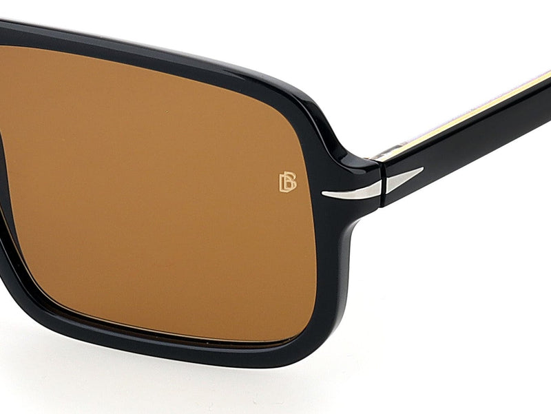DB7007 807 BLACK/BROWN LENS