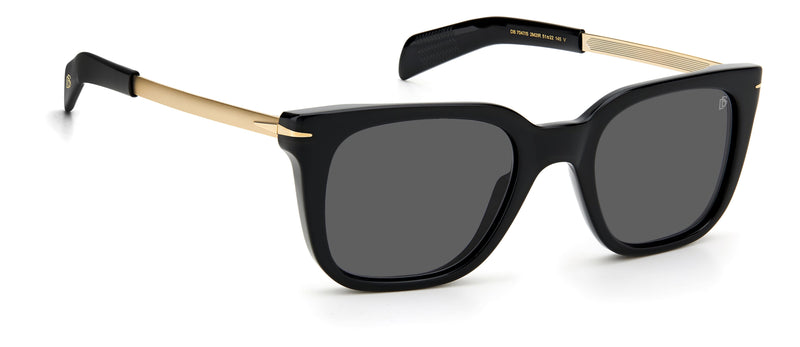 DB7047/S 2M2 BLACK GOLD/GREY LENS