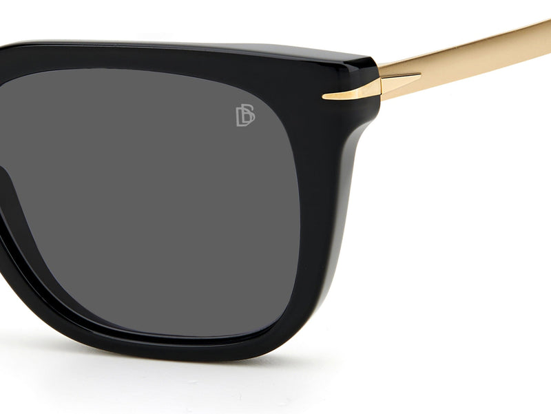 DB7047/S 2M2 BLACK GOLD/GREY LENS