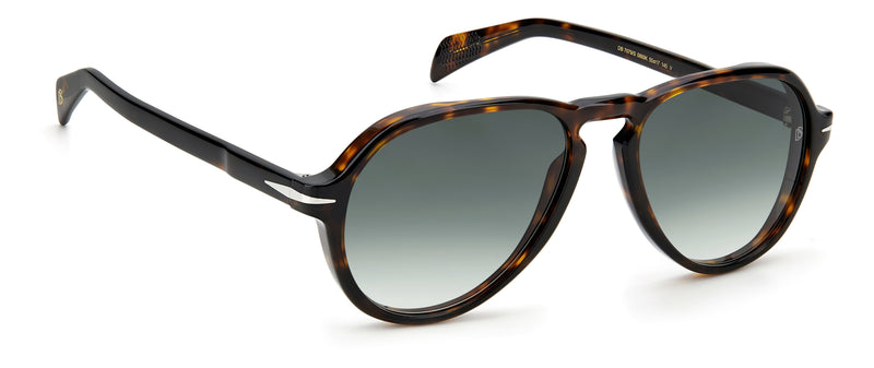 DB7079/s 086 DARK HAVANA/GREEN GRADIENT LENS