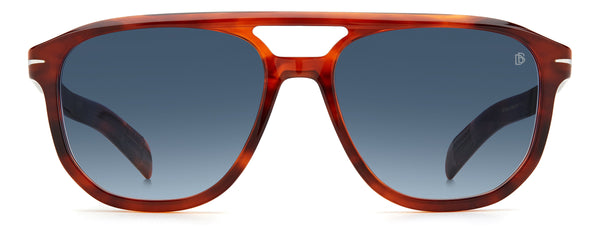 DB7080/S EX4 LIGHT HAVANA/BLUE GRADIENT LENS