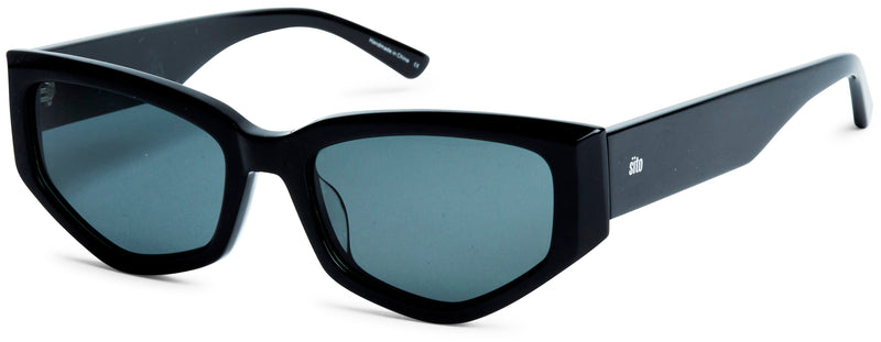 DIAMOND BLACK/IRON GREY POLARISED LENS