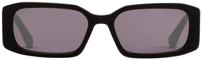 ELECTRO VISION BLACK WHITE/SMOKEY GREY LENS