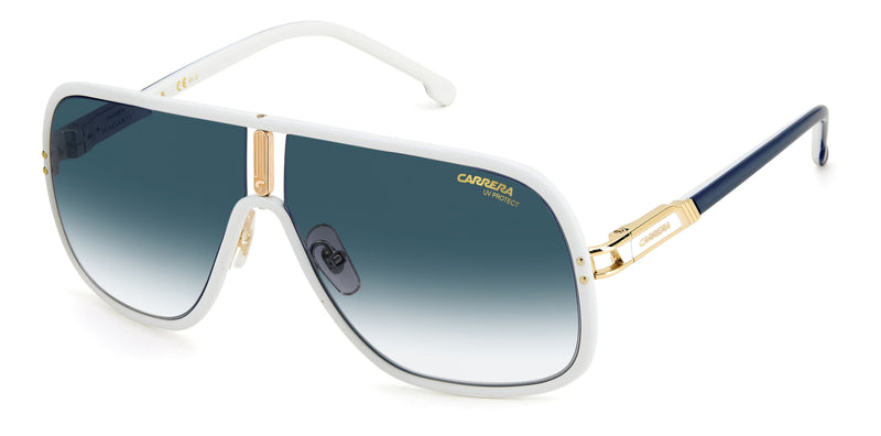 FLAGLAB 11 VK6 WHITE GOLD/DARK BLUE LENS