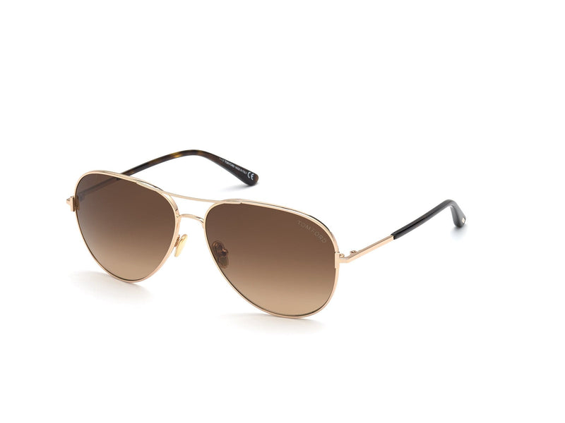 TF823 28F CLARK ROSE GOLD/BROWN GRADUATED LENS