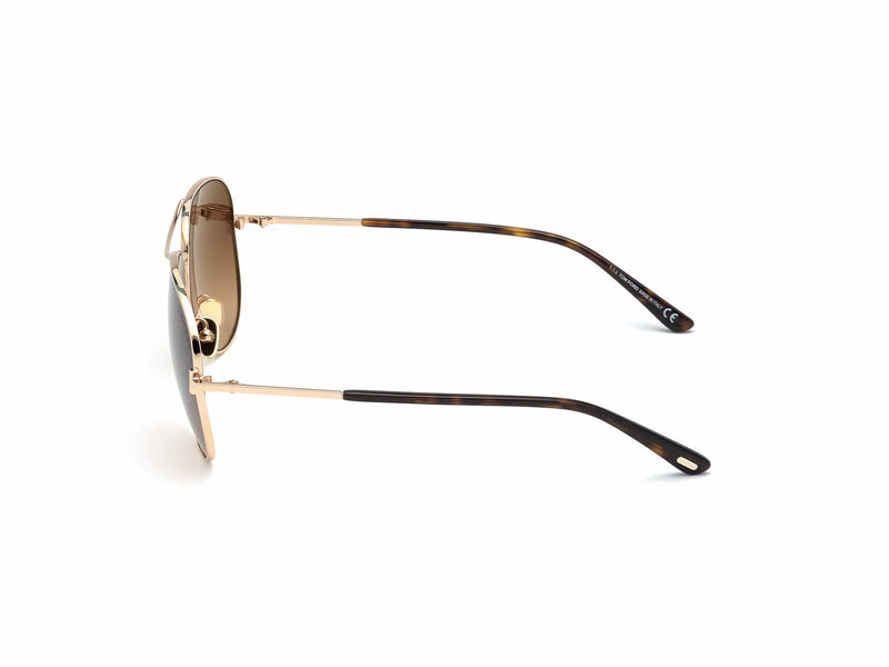 TF823 28F CLARK ROSE GOLD/BROWN GRADUATED LENS