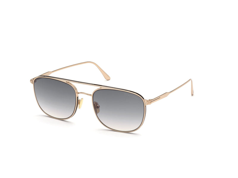 TF827 28B ROSE GOLD/BROWN GRADUATED LENS