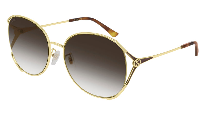GG0650SK 003 GOLD/BROWN LENS
