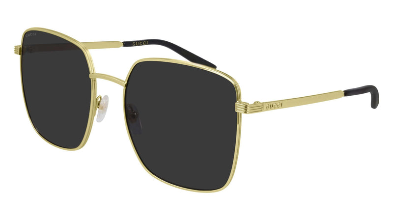 GG0802S 001 GOLD/GREY LENS