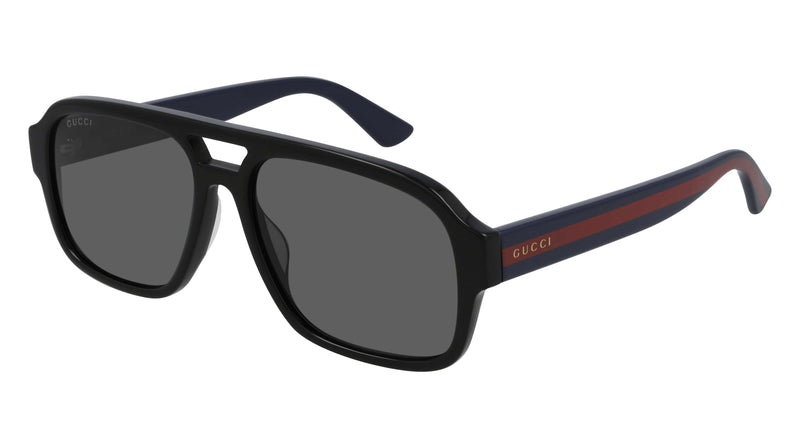 GG0925S 001 BLACK/GREY LENS