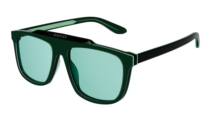 GUCCI GG1039S 004 BLACK/GREEN LENS