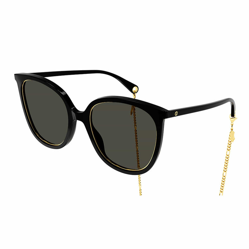 GG1076S 001 BLACK/GREY LENS