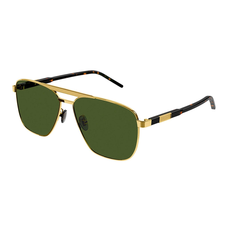 GG1164S 004 GOLD/GREEN LENS