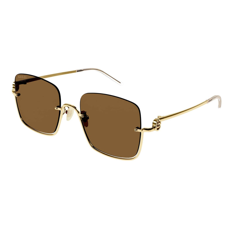 GG1279S 002 GOLD/BROWN LENS