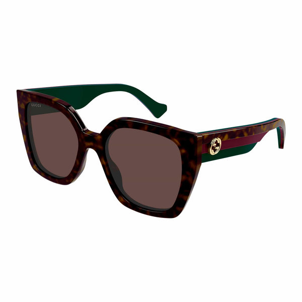 GG1300S 002 HAVANA/BROWN MONO LENS