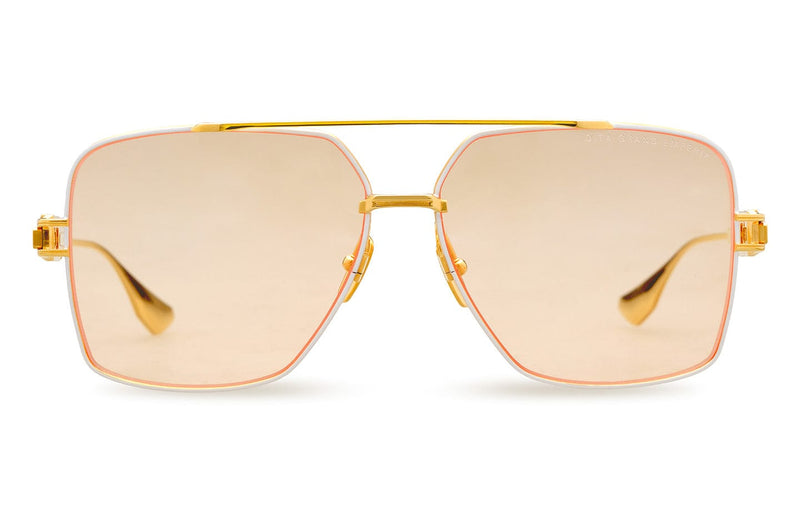 GRAND EMPERIK DTS159-A-04 GOLD WHITE/APRICOT LENS