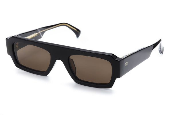 HOWIE LARGE BLACK/SMOKE POLARISED LENS