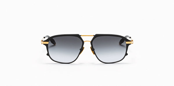 ICARUS AKS206A GOLD BLACK/BLUE LENS