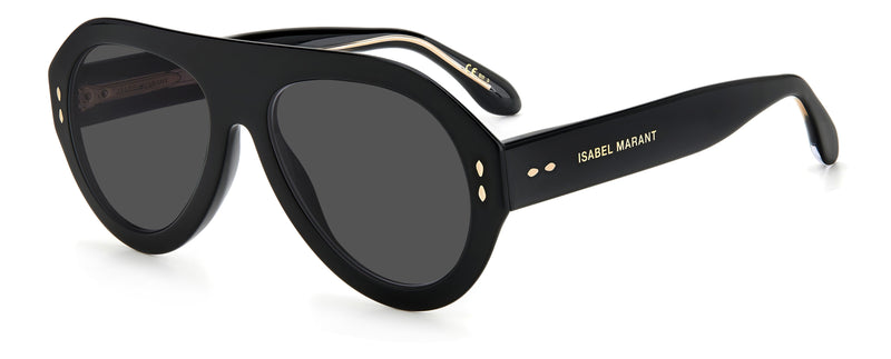 IM0001/N/S/ 2M2 BLACK CRYSTAL/GREY LENS