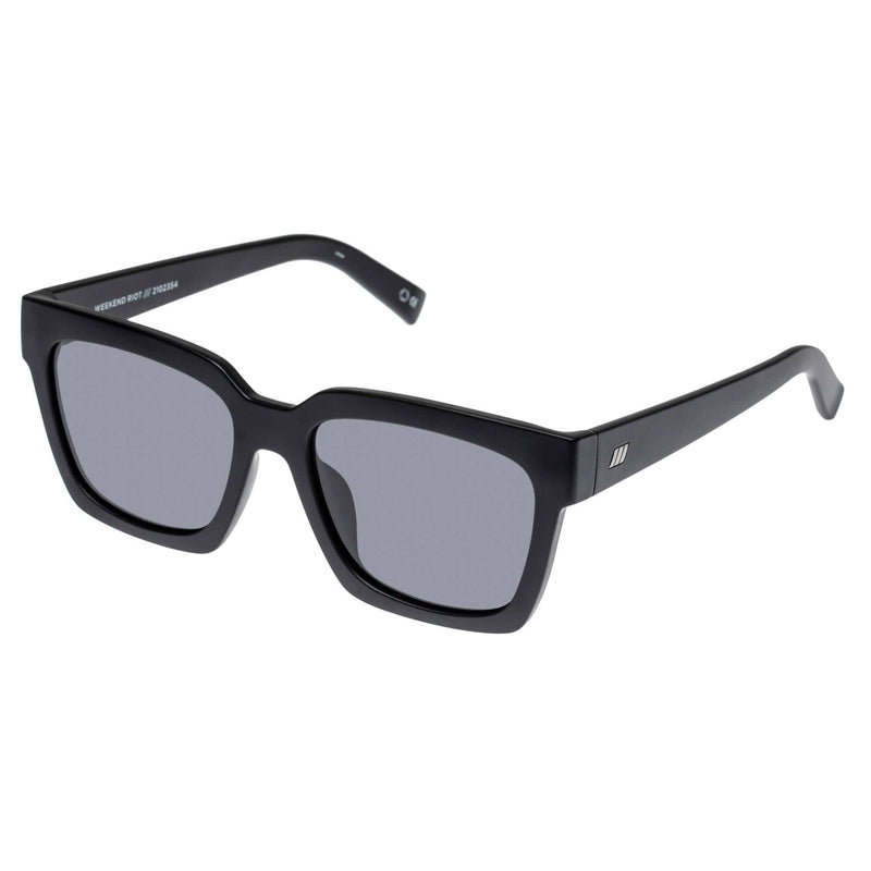 WEEKEND RIOT  2102354 MATTE BLACK/POLARISED SMOKE MONO LENS