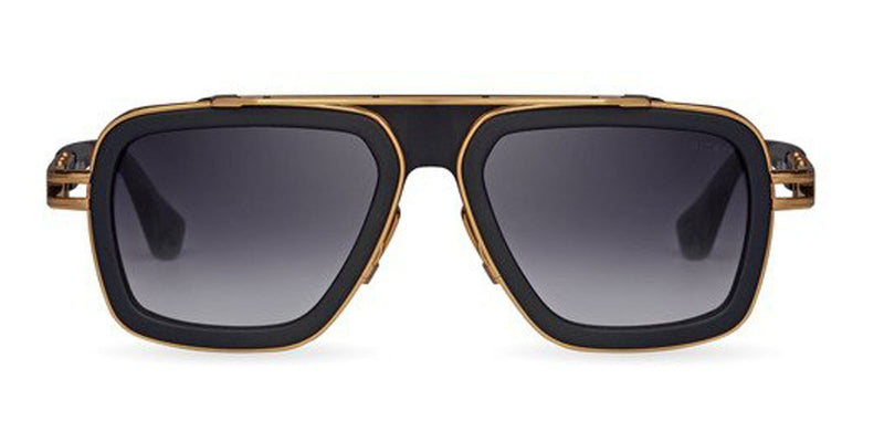 LXN-Evo 403A-01 matte black & gold/grey gradient lens