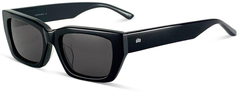 OUTER LIMITS BLACK GREY/SMOKEY GREY LENS