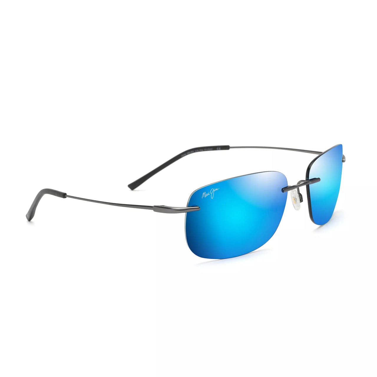 B334-02D Ohai gunmetal/blue hawaii polarised lens
