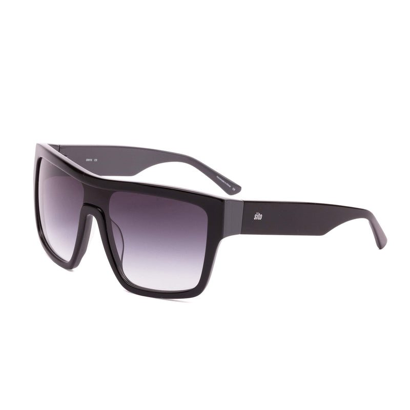 ONYX BLACK GREY/SHADOW GRADIENT LENS
