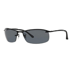 RB3183 002/81 black/grey polarised lens