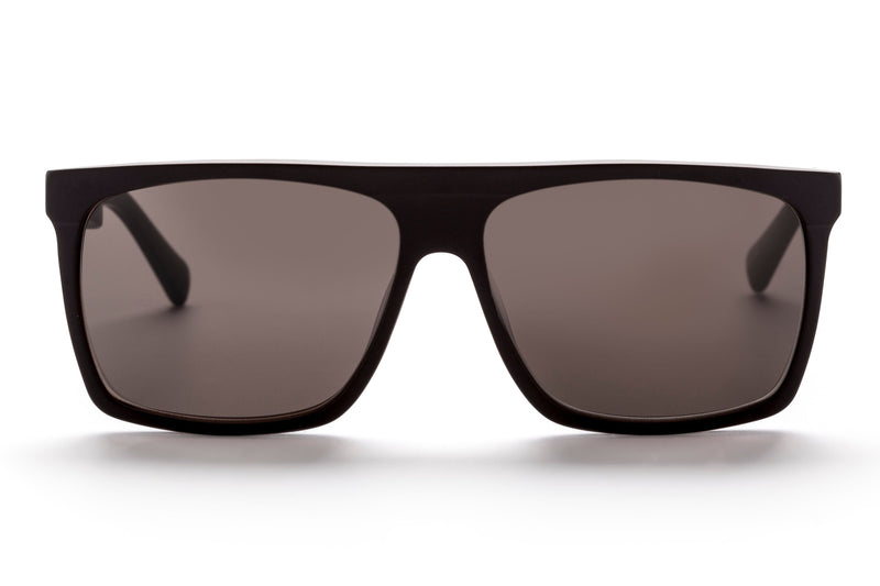 AM EYEWEAR COBSEY MATTE BLACK/GREY POLARISED LENS